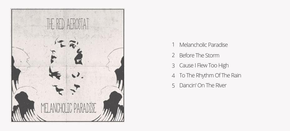 TRA - The Red Aerostat - Melancholic Paradise - EP - 2015